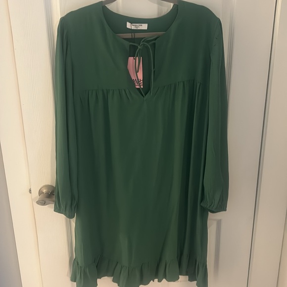 Smash and Tess Violet Mini Dress in Foliage Green - Picture 3 of 6